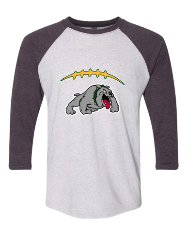 Whitefish Bulldogs Football #2 Men's Baseball T-Shirt