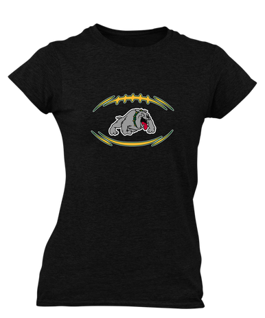 Whitefish Bulldogs Football #3 Women's SS T-Shirt