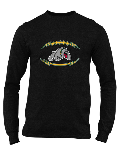 Whitefish Bulldogs Football #3 Men's Premium LS T-Shirt