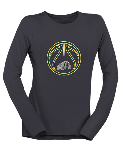Whitefish Bulldogs Basketball #2 Women's LS T-Shirt