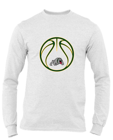 Whitefish Bulldogs Basketball #2 Men's LS T-Shirt
