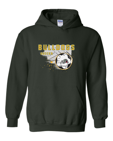 Whitefish Bulldogs Soccer #2 Men's Hoodie