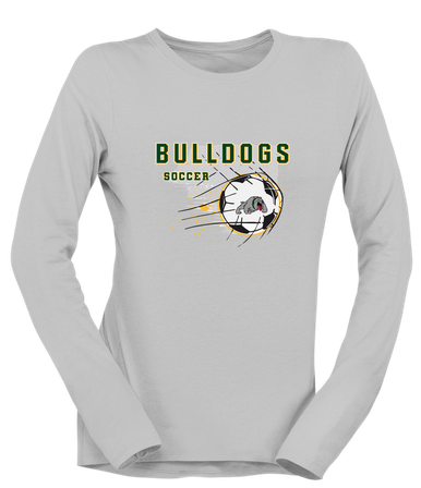 Whitefish Bulldogs Soccer #2 Women's LS T-Shirt