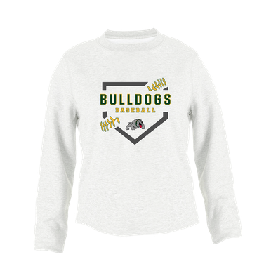 Whitefish Bulldogs Baseball #2 Women's Sweatshirt