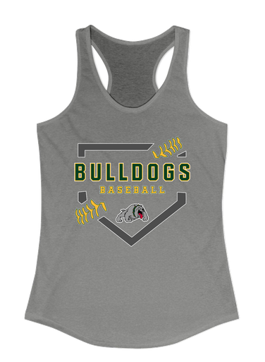 Whitefish Bulldogs Baseball #2 Women's Tank Top