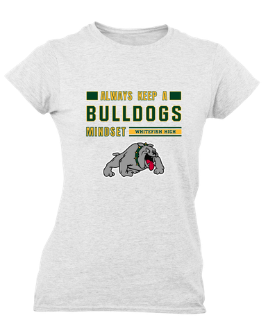 Whitefish Bulldogs Mindset Women's Premium SS T-Shirt