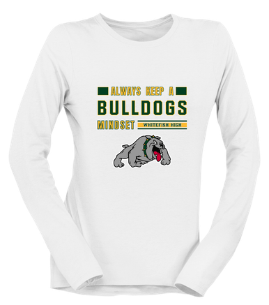 Whitefish Bulldogs Mindset Women's Premium LS T-Shirt