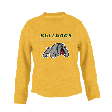 Whitefish Bulldogs Mascot #8 Women's Sweatshirt