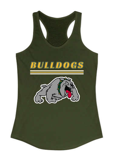 Whitefish Bulldogs Mascot #8 Women's Tank Top