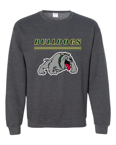 Whitefish Bulldogs Mascot #8 Men's Sweatshirt