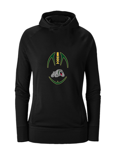 Whitefish Bulldogs Football #4 Women's Hoodie