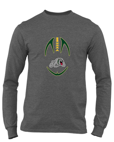 Whitefish Bulldogs Football #4 Men's Premium LS T-Shirt
