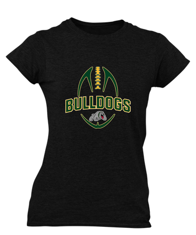 Whitefish Bulldogs Football #5 Women's Premium SS T-Shirt