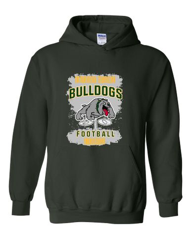 Whitefish Bulldogs Football #6 Men's Hoodie