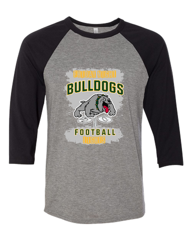 Whitefish Bulldogs Football #6 Men's Baseball T-Shirt