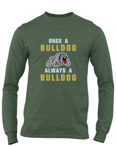 Whitefish Bulldogs Once A Men's Premium LS T-Shirt
