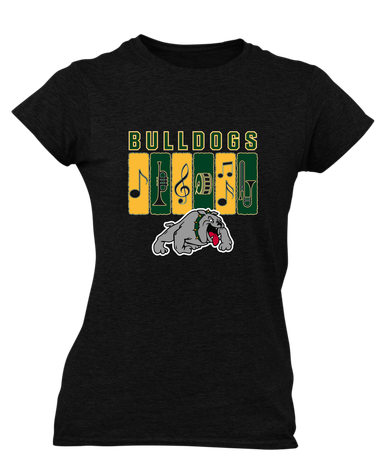 Whitefish Bulldogs Band # 2 Women's Premium SS T-Shirt