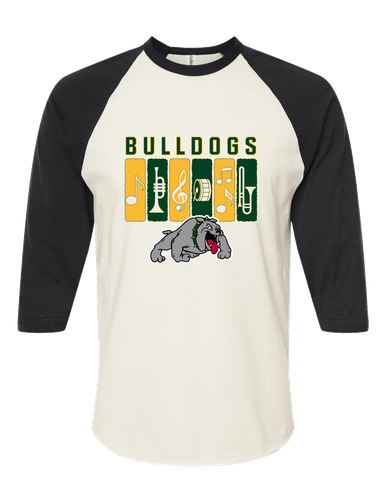 Whitefish Bulldogs Band # 2 Women's Baseball T-Shirt