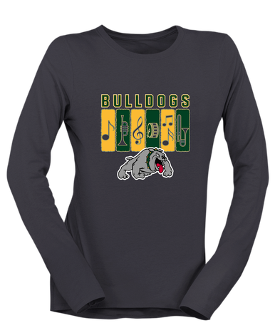 Whitefish Bulldogs Band # 2 Women's LS T-Shirt