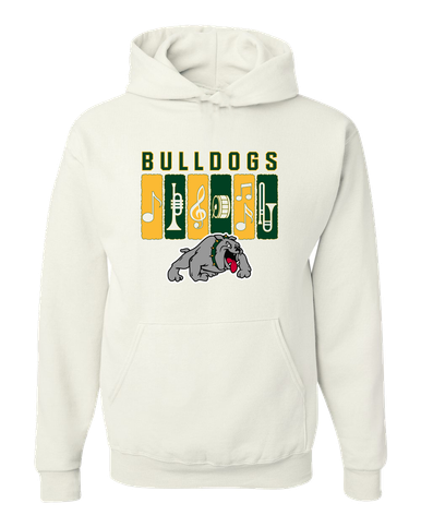 Whitefish Bulldogs Band # 2 Men's Premium Hoodie