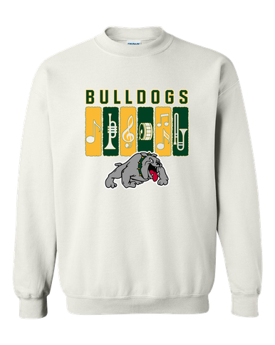 Whitefish Bulldogs Band # 2 Men's Sweatshirt