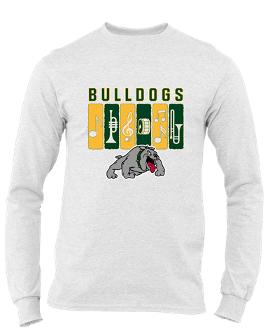 Whitefish Bulldogs Band # 2 Men's Premium LS T-Shirt