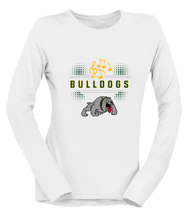 Whitefish Bulldogs Band # 3 Women's Premium LS T-Shirt
