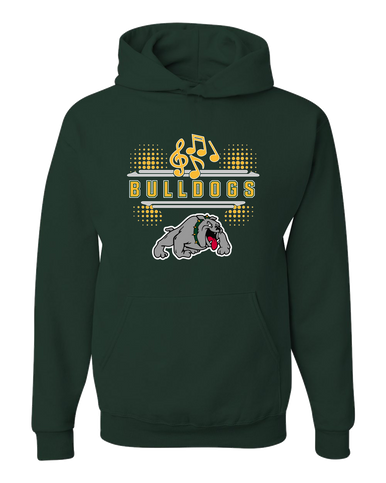 Whitefish Bulldogs Band # 3 Men's Premium Hoodie
