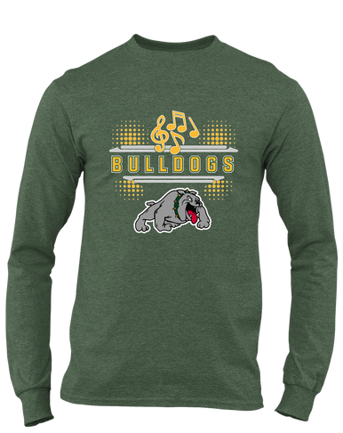 Whitefish Bulldogs Band # 3 Men's Premium LS T-Shirt
