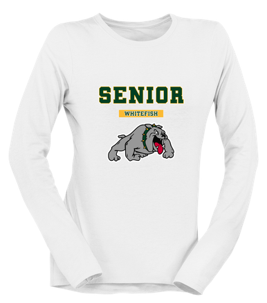 Whitefish Bulldogs Senior #2 Women's LS T-Shirt