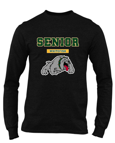 Whitefish Bulldogs Senior #2 Men's Premium LS T-Shirt
