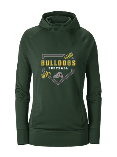Whitefish Bulldogs Softball #2 Women's Hoodie