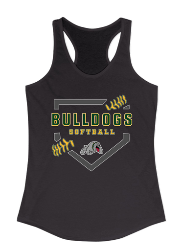 Whitefish Bulldogs Softball #2 Women's Tank Top