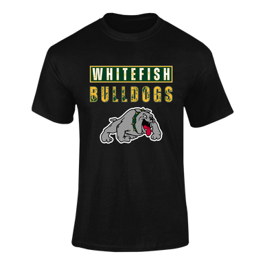 Whitefish Bulldogs Mascot #9 Men's Premium SS T-Shirt
