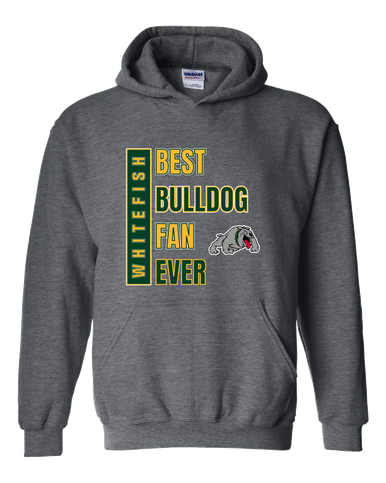 Whitefish Bulldogs Best Bulldog Fan Men's Hoodie