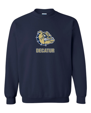 Decatur Bulldogs Mascot #2 Men's Sweatshirt