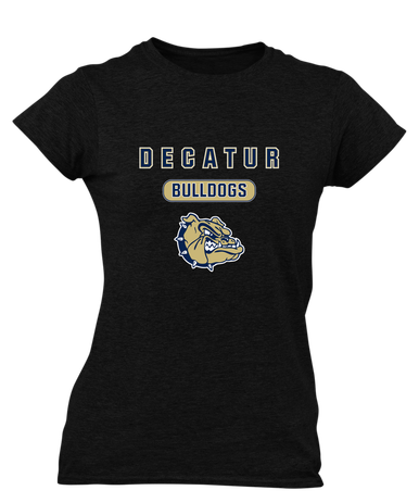 Decatur Bulldogs Mascot #3 Women's Premium SS T-Shirt