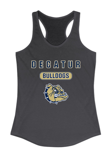 Decatur Bulldogs Mascot #3 Women's Tank Top