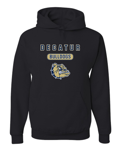 Decatur Bulldogs Mascot #3 Men's Premium Hoodie