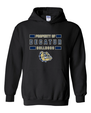 Decatur Bulldogs Property Of Men's Hoodie