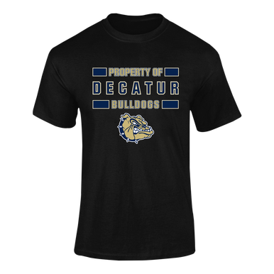Decatur Bulldogs Property Of Men's SS T-Shirt