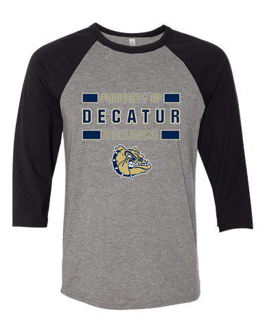 Decatur Bulldogs Property Of Women's Baseball T-Shirt