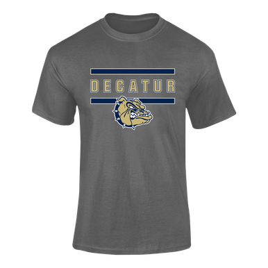 Decatur Bulldogs Mascot #4 Men's SS T-Shirt