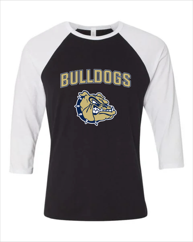 Decatur Bulldogs Mascot #6 Women's Baseball T-Shirt