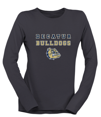 Decatur Bulldogs Spirit Women's Premium LS T-Shirt