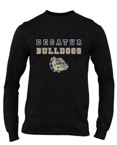 Decatur Bulldogs Spirit Men's Premium LS T-Shirt