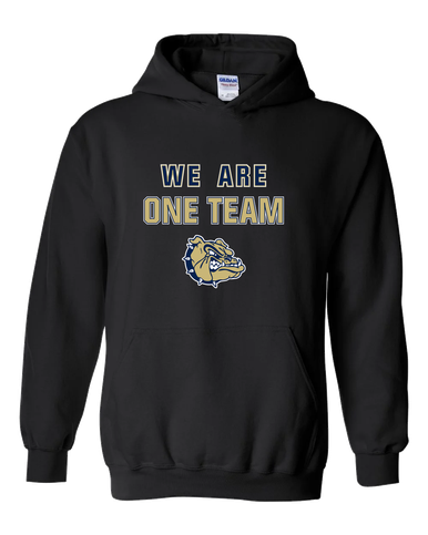 Decatur Bulldogs We Are One Team Men's Hoodie