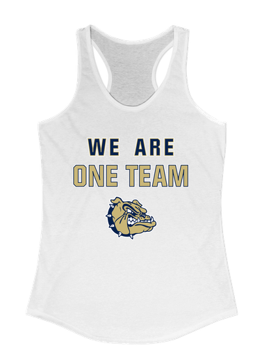Decatur Bulldogs We Are One Team Women's Tank Top