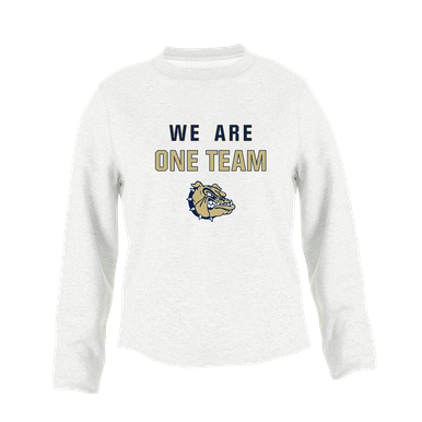 Decatur Bulldogs We Are One Team Women's Sweatshirt