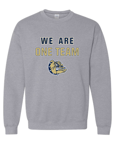 Decatur Bulldogs We Are One Team Men's Sweatshirt